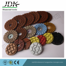 Diamond Hard Polishing Pads with Velcro Backing